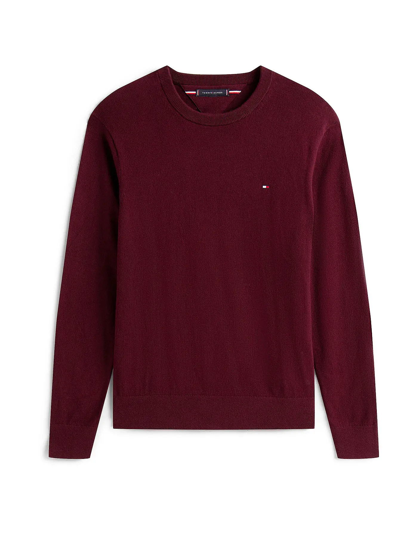 TOMMY HILFIGER | Pullover | dunkelrot